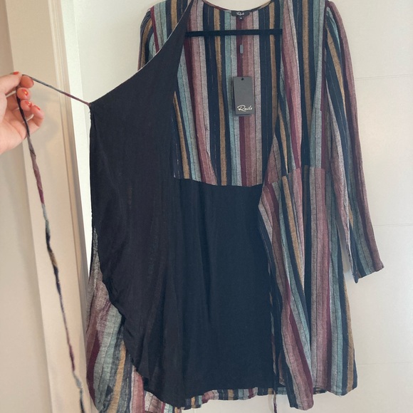 NWT Rails Long Sleeve Wrap Dress - Picture 3 of 7